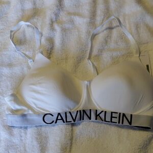 Calvin Klein White Bralette